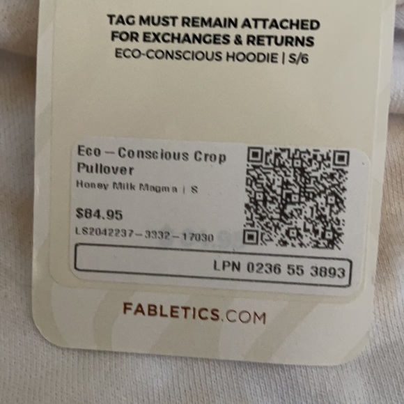 Fabletics cropped tye dye hoodie - Picture 6 of 6